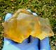 Libyan Desert Glass Meteorite Tektite Impact Specimen(1225 Ct)flat Soft Yellow