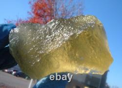 Libyan Desert Glass Meteorite Tektite impact specimen(1240 crt)Super Gem AAAA