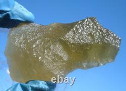 Libyan Desert Glass Meteorite Tektite impact specimen(1240 crt)Super Gem AAAA