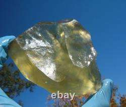 Libyan Desert Glass Meteorite Tektite impact specimen(1275 crt) Super Gem AAAA+