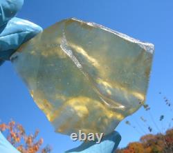 Libyan Desert Glass Meteorite Tektite impact specimen(1275 crt) Super Gem AAAA+