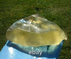 Libyan Desert Glass Meteorite Tektite impact specimen(1275 crt) Super Gem AAAA+