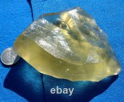 Libyan Desert Glass Meteorite Tektite impact specimen(1275 crt) Super Gem AAAA+