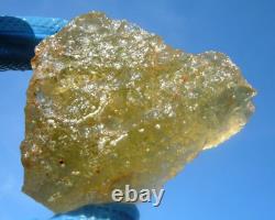 Libyan Desert Glass Meteorite Tektite impact specimen(1300 ct)Cristobalite Hole