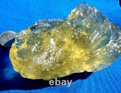 Libyan Desert Glass Meteorite Tektite impact specimen(1330 crt)Big Gem AAAAA+