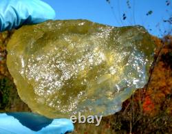 Libyan Desert Glass Meteorite Tektite impact specimen(1330 crt)Big Gem AAAAA+