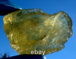 Libyan Desert Glass Meteorite Tektite impact specimen(1330 crt)Big Gem AAAAA+