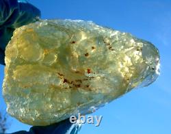 Libyan Desert Glass Meteorite Tektite impact specimen(1330 crt)Big Gem AAAAA+