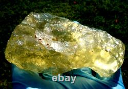 Libyan Desert Glass Meteorite Tektite impact specimen(1330 crt)Big Gem AAAAA+