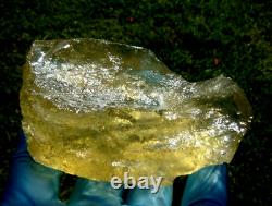 Libyan Desert Glass Meteorite Tektite impact specimen(1330 crt)Big Gem AAAAA+