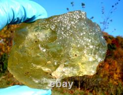 Libyan Desert Glass Meteorite Tektite impact specimen(1330 crt)Big Gem AAAAA+