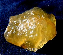 Libyan Desert Glass Meteorite Tektite impact specimen(1430 ct)Dimples Best Gem