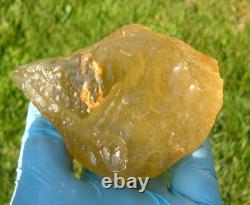 Libyan Desert Glass Meteorite Tektite impact specimen(1675 ct) Super Gem Green