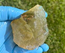 Libyan Desert Glass Meteorite Tektite impact specimen(1675 ct) Super Gem Green