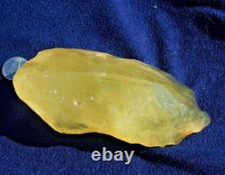 Libyan Desert Glass Meteorite Tektite impact specimen(1710 crt)PreHistoric Tool