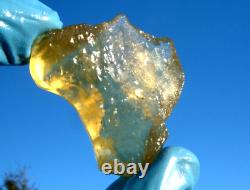 Libyan Desert Glass Meteorite Tektite impact specimen(2000 ct)Medium Gem Lot#40