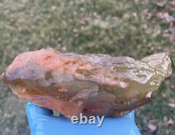 Libyan Desert Glass Meteorite Tektite impact specimen(2300 crt) Nice Color