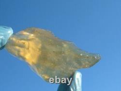 Libyan Desert Glass Meteorite Tektite impact specimen(2500 crt)Big Gem Lot#11