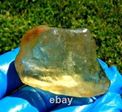 Libyan Desert Glass Meteorite Tektite impact specimen(260 crt)Fully Gem AAAAA