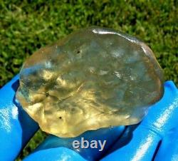 Libyan Desert Glass Meteorite Tektite impact specimen(260 crt)Fully Gem AAAAA