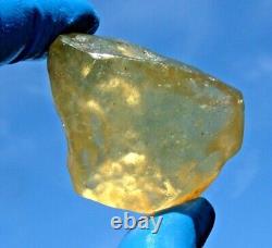 Libyan Desert Glass Meteorite Tektite impact specimen(260 crt)Fully Gem AAAAA