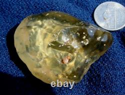 Libyan Desert Glass Meteorite Tektite impact specimen(270 crt) Super Gem AAAAA