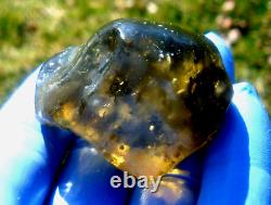 Libyan Desert Glass Meteorite Tektite impact specimen(275 crt)Cristobalites Gem