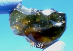 Libyan Desert Glass Meteorite Tektite impact specimen(275 crt)Cristobalites Gem