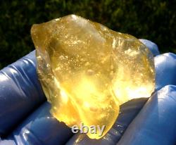 Libyan Desert Glass Meteorite Tektite impact specimen(280 ct)Cristobalite AAAA+