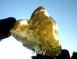 Libyan Desert Glass Meteorite Tektite impact specimen(280 ct)Cristobalite AAAA+