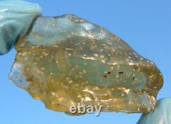 Libyan Desert Glass Meteorite Tektite impact specimen(280 ct) Cristobalite Gem