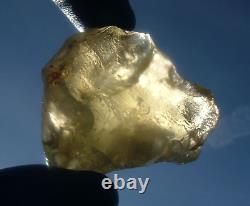 Libyan Desert Glass Meteorite Tektite impact specimen(300 crt)Dimples Best Gem