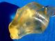 Libyan Desert Glass Meteorite Tektite Impact Specimen(300 Ct)dimples Yellow Gem