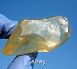 Libyan Desert Glass Meteorite Tektite impact specimen(310 crt)Super Gem AAAA+