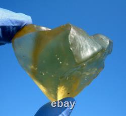 Libyan Desert Glass Meteorite Tektite impact specimen(325 crt)Super GemAAA A+