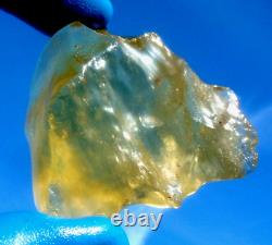 Libyan Desert Glass Meteorite Tektite impact specimen(325 ct)Dimples Super AAA+