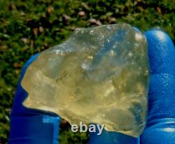 Libyan Desert Glass Meteorite Tektite impact specimen(325 ct)Dimples Super AAA+