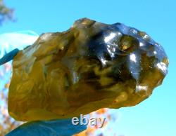 Libyan Desert Glass Meteorite Tektite impact specimen(3300 ct)Dimples Super A+