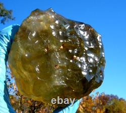 Libyan Desert Glass Meteorite Tektite impact specimen(3300 ct)Dimples Super A+