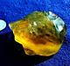 Libyan Desert Glass Meteorite Tektite Impact Specimen(330 Crt)dimples Green Gem