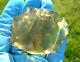 Libyan Desert Glass Meteorite Tektite Impact Specimen(330 Ct)dimples Gem Yellow