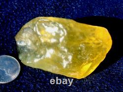 Libyan Desert Glass Meteorite Tektite impact specimen(335 crt)Super Gem AAAA+