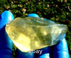 Libyan Desert Glass Meteorite Tektite impact specimen(335 crt)Super Gem AAAA+