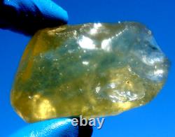 Libyan Desert Glass Meteorite Tektite impact specimen(335 crt)Super Gem AAAA+