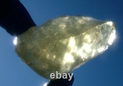 Libyan Desert Glass Meteorite Tektite impact specimen(335 crt)Super Gem AAAA+