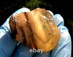 Libyan Desert Glass Meteorite Tektite impact specimen(340 crt) one of its kind