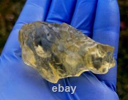 Libyan Desert Glass Meteorite Tektite impact specimen(340 ct)Super Gem AAAA+