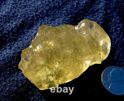 Libyan Desert Glass Meteorite Tektite impact specimen(340 ct)Super Gem AAAA+