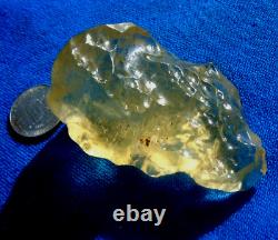 Libyan Desert Glass Meteorite Tektite impact specimen(350 crt) Super Nice Gem A