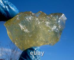 Libyan Desert Glass Meteorite Tektite impact specimen(350 crt) Super Nice Gem A